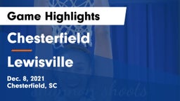 Chesterfield  vs Lewisville  Game Highlights - Dec. 8, 2021