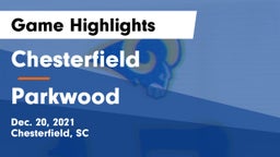 Chesterfield  vs Parkwood  Game Highlights - Dec. 20, 2021