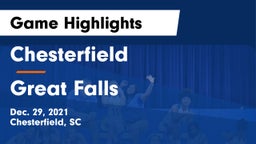 Chesterfield  vs Great Falls Game Highlights - Dec. 29, 2021