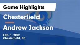 Chesterfield  vs Andrew Jackson  Game Highlights - Feb. 1, 2022