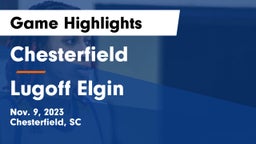 Chesterfield  vs Lugoff Elgin  Game Highlights - Nov. 9, 2023