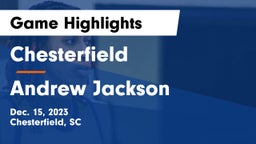 Chesterfield  vs Andrew Jackson  Game Highlights - Dec. 15, 2023