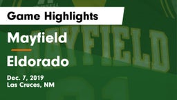 Mayfield  vs Eldorado  Game Highlights - Dec. 7, 2019