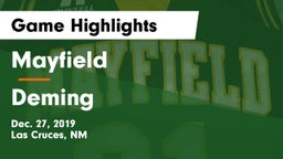 Mayfield  vs Deming  Game Highlights - Dec. 27, 2019