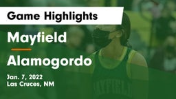 Mayfield  vs Alamogordo  Game Highlights - Jan. 7, 2022
