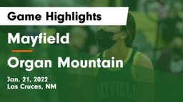 Mayfield  vs ***** Mountain  Game Highlights - Jan. 21, 2022