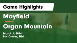 Mayfield  vs ***** Mountain  Game Highlights - March 1, 2024