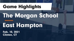 The Morgan School vs East Hampton Game Highlights - Feb. 10, 2021