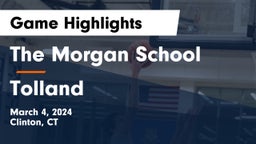 The Morgan School vs Tolland  Game Highlights - March 4, 2024