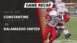 Recap: Constantine  vs. Kalamazoo United 2015