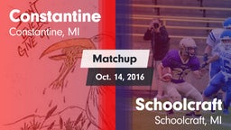 Matchup: Constantine vs. Schoolcraft 2016