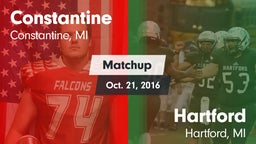 Matchup: Constantine vs. Hartford  2016