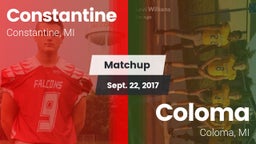 Matchup: Constantine vs. Coloma  2017