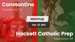 Matchup: Constantine vs. Hackett Catholic Prep 2017