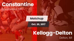 Matchup: Constantine vs. Kellogg-Delton  2017