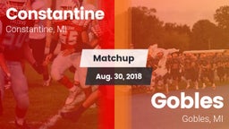 Matchup: Constantine vs. Gobles  2018