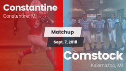 Matchup: Constantine vs. Comstock  2018