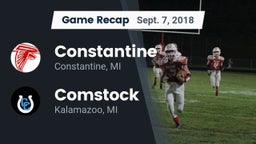 Recap: Constantine  vs. Comstock  2018