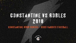Constantine football highlights Constantine Vs Gobles 2018 