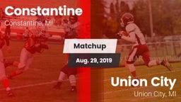 Matchup: Constantine vs. Union City  2019