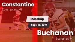 Matchup: Constantine vs. Buchanan  2019