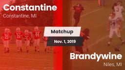 Matchup: Constantine vs. Brandywine  2019