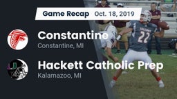 Recap: Constantine  vs. Hackett Catholic Prep 2019