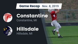 Recap: Constantine  vs. Hillsdale  2019