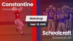 Matchup: Constantine vs. Schoolcraft 2020