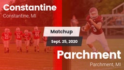 Matchup: Constantine vs. Parchment  2020