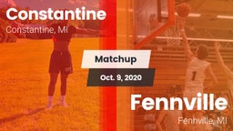 Matchup: Constantine vs. Fennville  2020