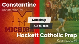 Matchup: Constantine vs. Hackett Catholic Prep 2020