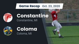 Recap: Constantine  vs. Coloma  2020
