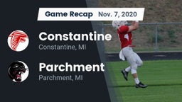 Recap: Constantine  vs. Parchment  2020