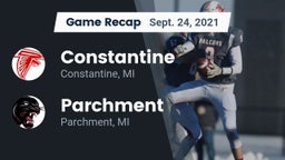 Recap: Constantine  vs. Parchment  2021