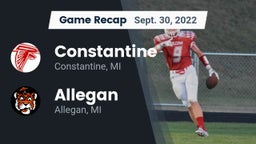 Recap: Constantine  vs. Allegan  2022