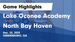 Lake Oconee Academy vs North Bay Haven  Game Highlights - Dec. 23, 2023