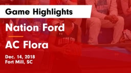 Nation Ford  vs AC Flora  Game Highlights - Dec. 14, 2018