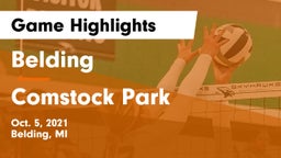 Belding  vs Comstock Park  Game Highlights - Oct. 5, 2021