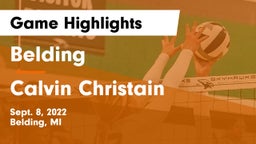 Belding  vs Calvin Christain Game Highlights - Sept. 8, 2022