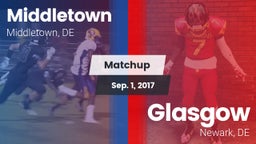 Matchup: Middletown vs. Glasgow  2017