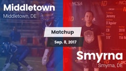 Matchup: Middletown vs. Smyrna  2017