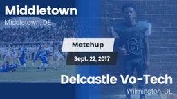 Matchup: Middletown vs. Delcastle Vo-Tech  2017