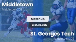 Matchup: Middletown vs. St. Georges Tech  2017