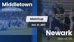 Matchup: Middletown vs. Newark  2017