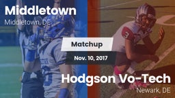 Matchup: Middletown vs. Hodgson Vo-Tech  2017