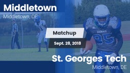 Matchup: Middletown vs. St. Georges Tech  2018