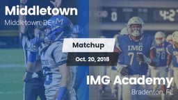 Matchup: Middletown vs. IMG Academy 2018