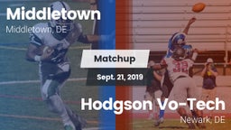 Matchup: Middletown vs. Hodgson Vo-Tech  2019