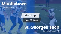 Matchup: Middletown vs. St. Georges Tech  2020